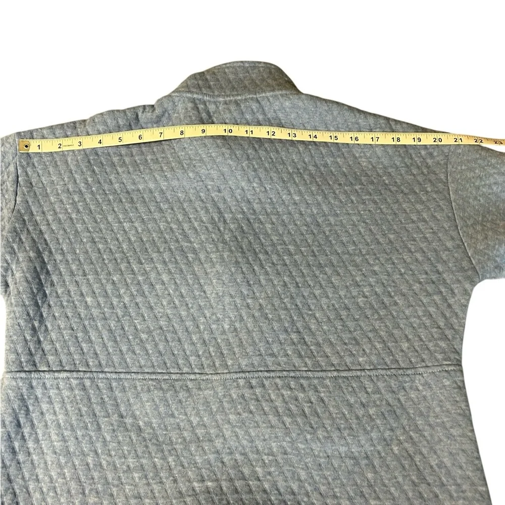 Eddie Bauer Quilted Half-Zip in Blue - Picture 12 of 12